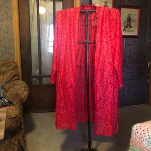 Ladies lace duster size 18/20